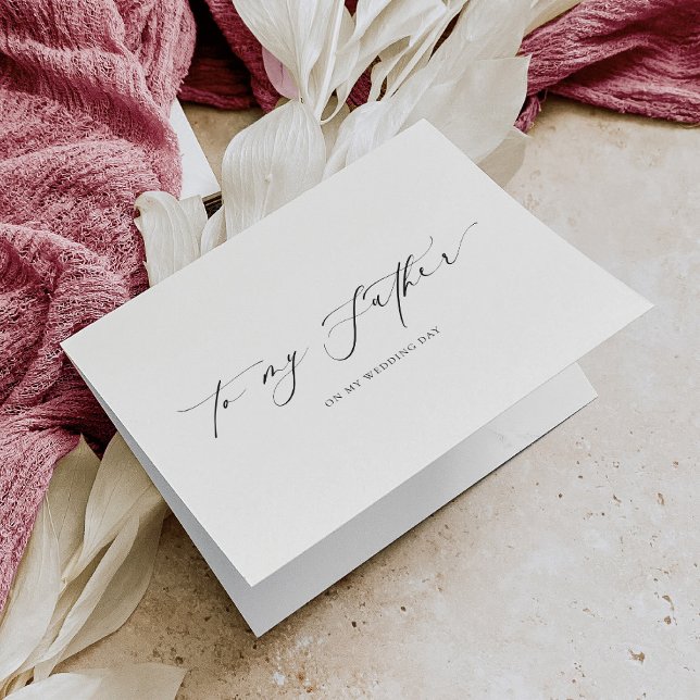 Carte Ellesmere À Mon Père Jour De Mariage (Créateur téléchargé)