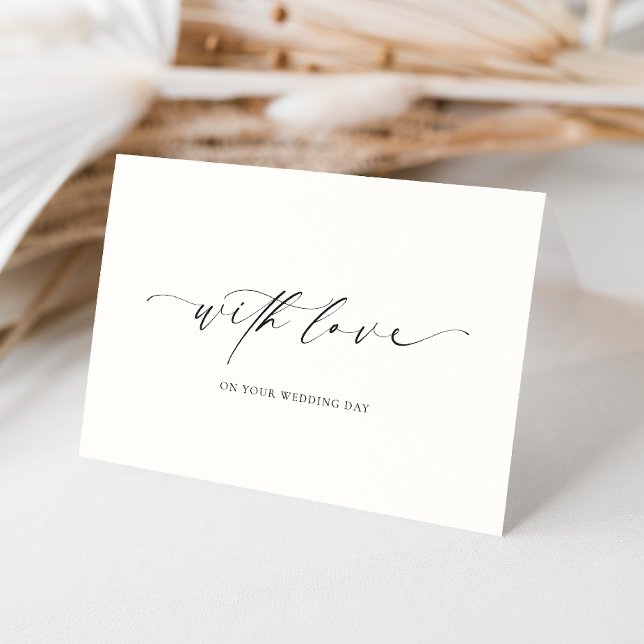 Carte Ellesmere Avec Amour Le Jour De Votre Mariage (Créateur téléchargé)