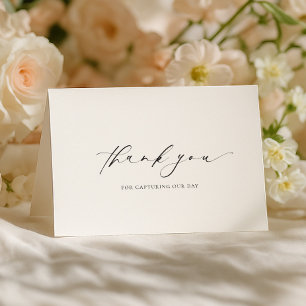 Carte Ellesmere Merci Photographe Jour de mariage