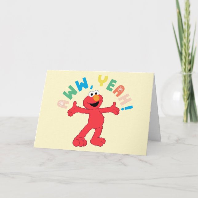 Carte Elmo | Aww, Ouais ! (Devant)