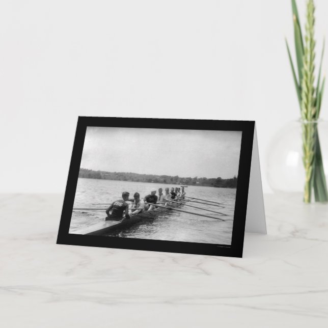 Carte Emballage Shell 1915 d'aviron de Yale (Devant)