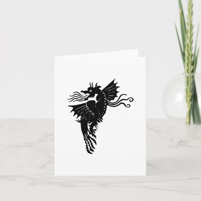 Carte Emblem animal Silhouette Spirit Dragon (Devant)