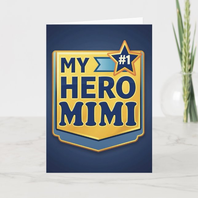 Carte Emblème de Mimi le Héros Doré (Devant)