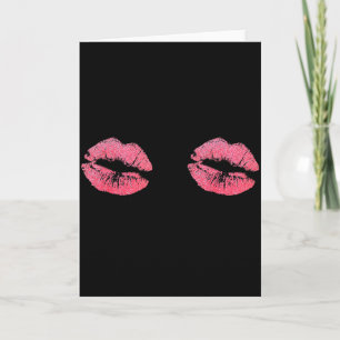 Carte Embrasse Mes Lèvres Graphique De La Saint-Valentin