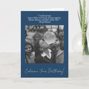 Carte Embrassez votre anniversaire