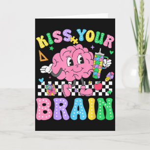 Carte Embrassez Votre Cerveau Saint-Valentin Autisme Sen
