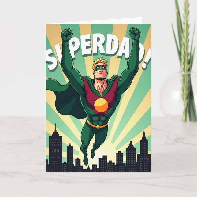 Carte Émeraude Superdad Sky High (Devant)