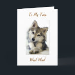 Carte EMISSION A PUPPY HUSKY To My TWIN ON YOUR BIRTHDAY<br><div class="desc">EMISSION A PUPPY HUSKY to my TWIN ON YOUR BIRTHDAY-WOOF TO YOUR TWIN SIS OU BROTHER</div>