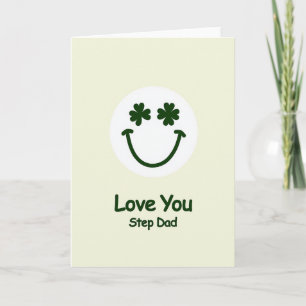 Carte Émotion Verte Emoji « Amour Papa »