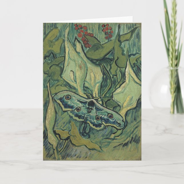 Carte Empereur Moth | Vincent van Gogh (Devant)