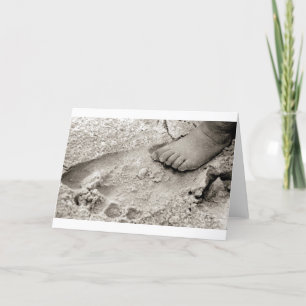Carte empreinte de papa