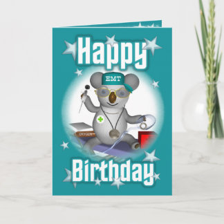 Carte EMT Anniversaire Koala