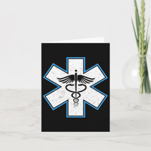 Carte Emt Paramedic Star - Caduceus Ems Premier Répondeu