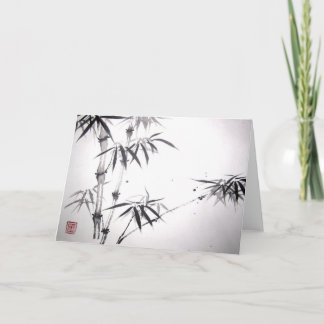 Carte en bambou