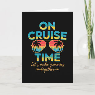 Carte En croisière, créons des souvenirs ensemble