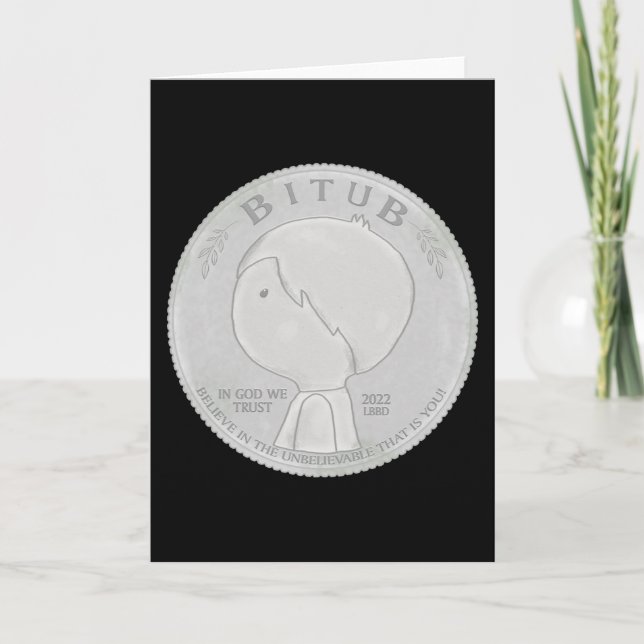 Carte En Dieu, nous faisons confiance (Devant)