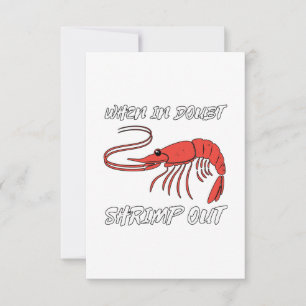 Carte En Doute, crevettes sortent