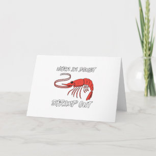 Carte En Doute, crevettes sortent