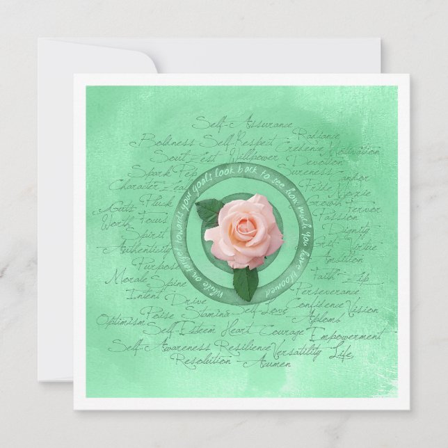 Carte En floraison (Devant)