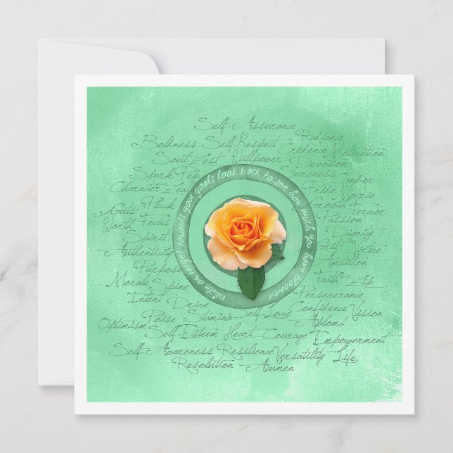 Carte En floraison (Devant)