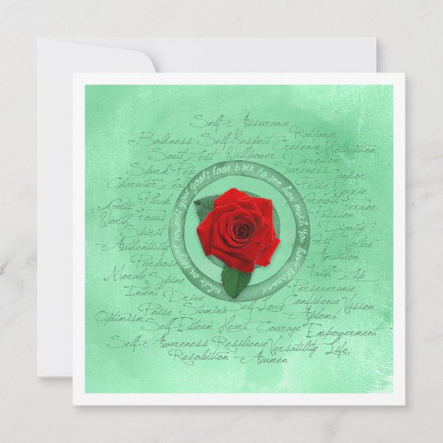 Carte En floraison (Devant)