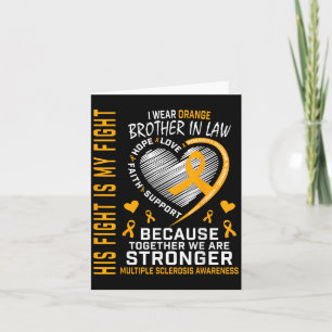 Carte En Mars Nous Portons Orange Frère En Droit Multipl