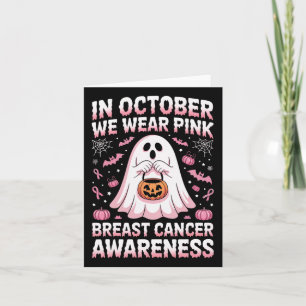 Carte En Octobre Nous Portons Le Ghost Ghost Witch Cance