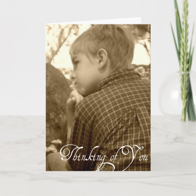 Carte En pensant à toi (Devant)