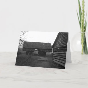 Carte en porte-à-faux de grange