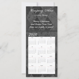 Carte en rack Calendrier personnalisée, entreprise