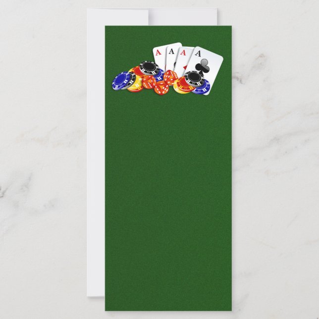 Carte en rack Casino Vertical (Devant)