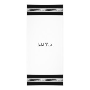 Carte en rack Silver Grey Noir Chrome Métal Blanc