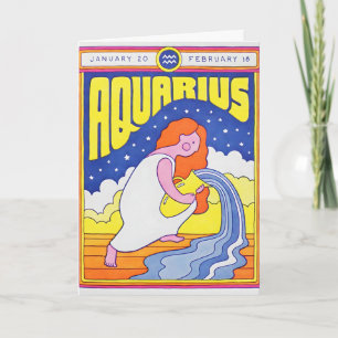 Carte en relief Aquarius