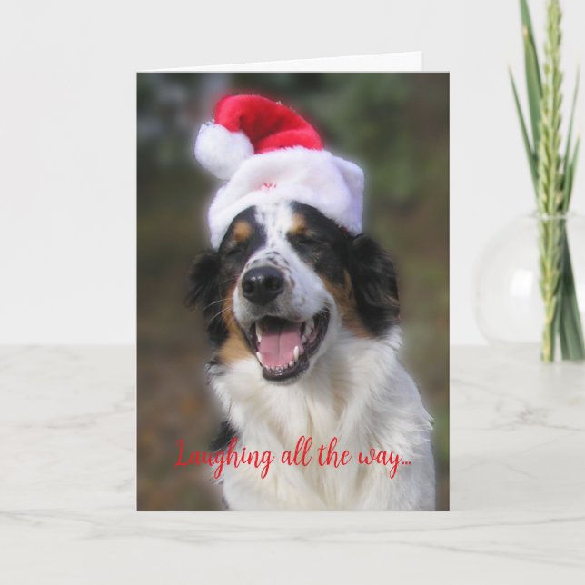 Carte "En riant tout au long du chemin..." (Devant)