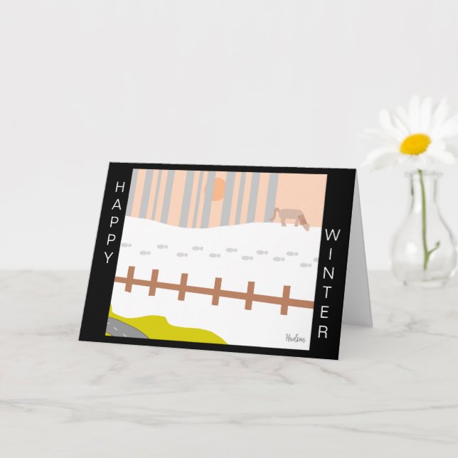 Carte En route pour Sioux Falls : Blank (Petite plante)