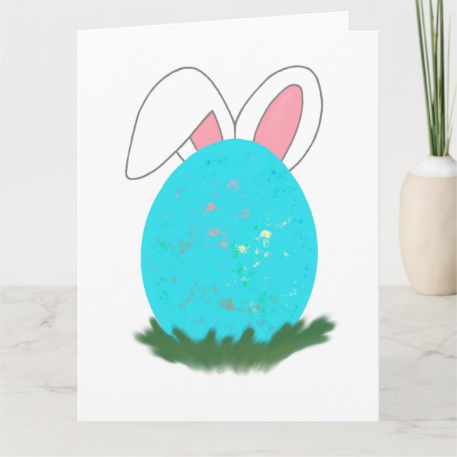 Carte En sautant sur le chemin du Lapin ! (Devant)