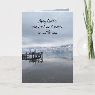 Carte En sympathie profonde aide dans le temps difficile