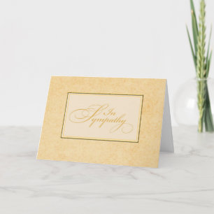 Carte En Sympathy Business Script