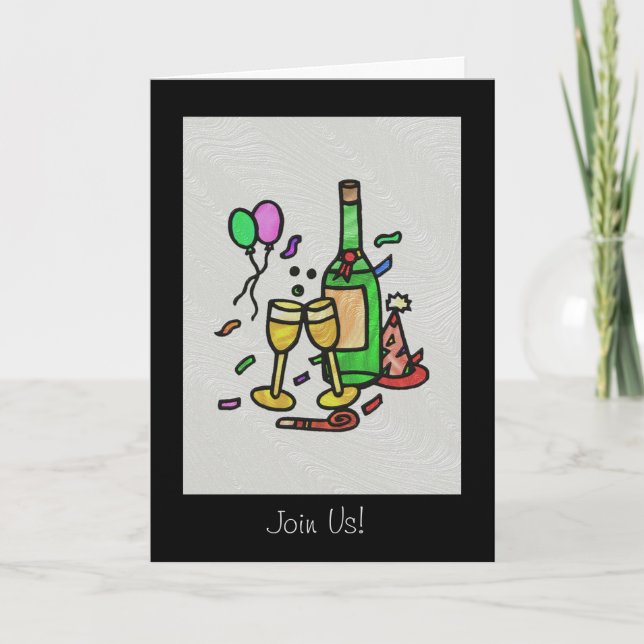 Carte en verre de partie d'art (Devant)