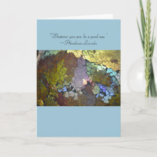 Carte en verre du degré d'associé crépité de