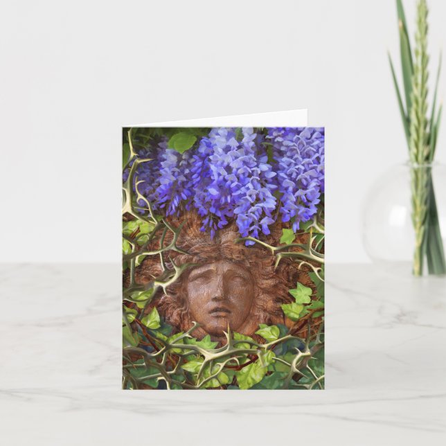 Carte Enchanted Garden Summer note card (Devant)