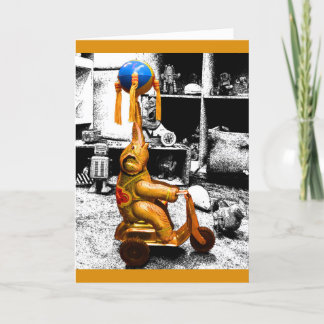Carte Enchanter Elephant Vintage Toy Elephant Card