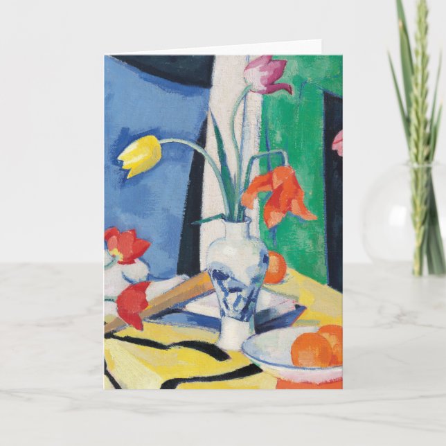 Carte Encore la vie avec les tulipes | Samuel John Peplo (Devant)