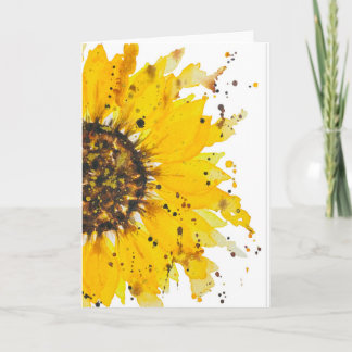 Carte EncourageMe Tournesol