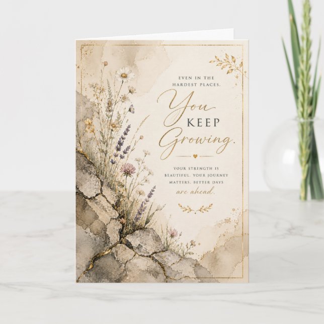 Carte Encouragement (Devant)