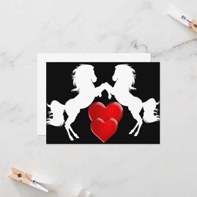 Carte Encouragement au cancer Soutien Motivation Coeurs (Devant/Arrière en situation)