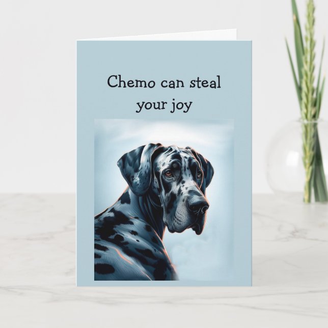 Carte Encouragement Chemo peut voler votre joie (Devant)
