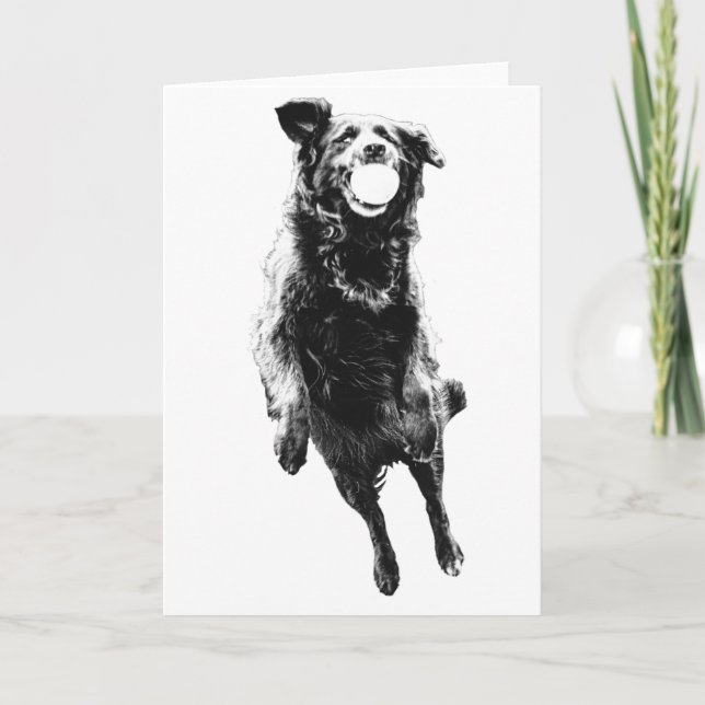 Carte Encouragement dans un mouvement doux (Devant)