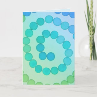 Carte Encouragement de l'art spiral