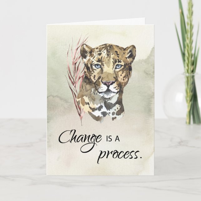 Carte Encouragement de Réadaptation en 12 Étapes Le Chan (Devant)